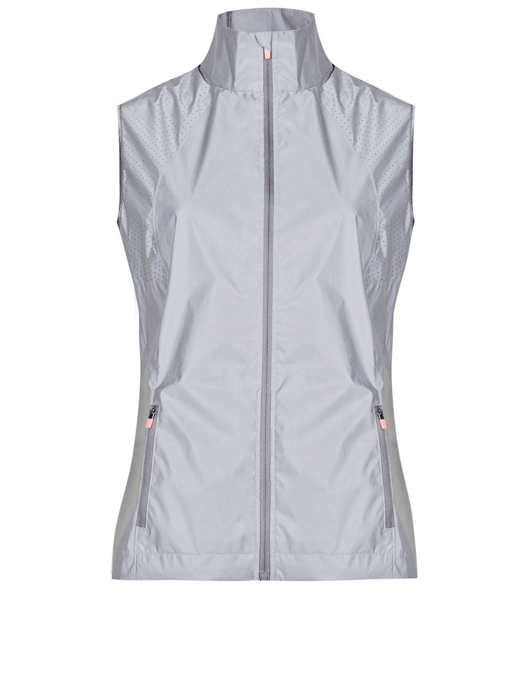 Reflective Showerproof Funnel Neck Gilet 2 of 6