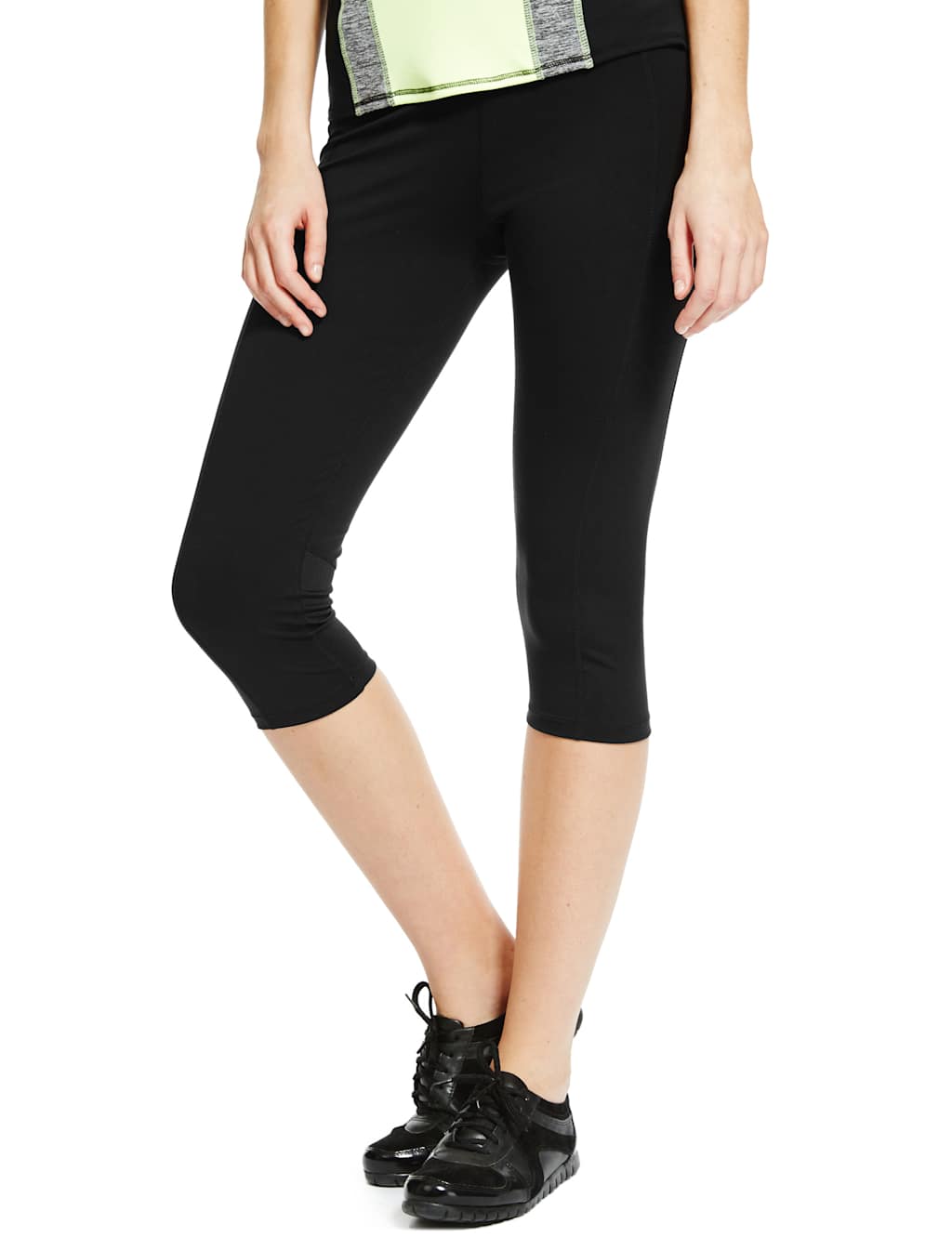Flat Seam Cropped Leggings 1 of 7