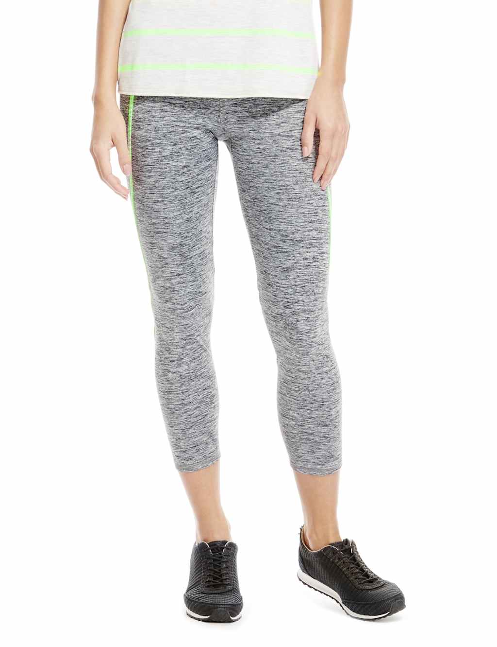 Reflective Cropped Leggings 1 of 5