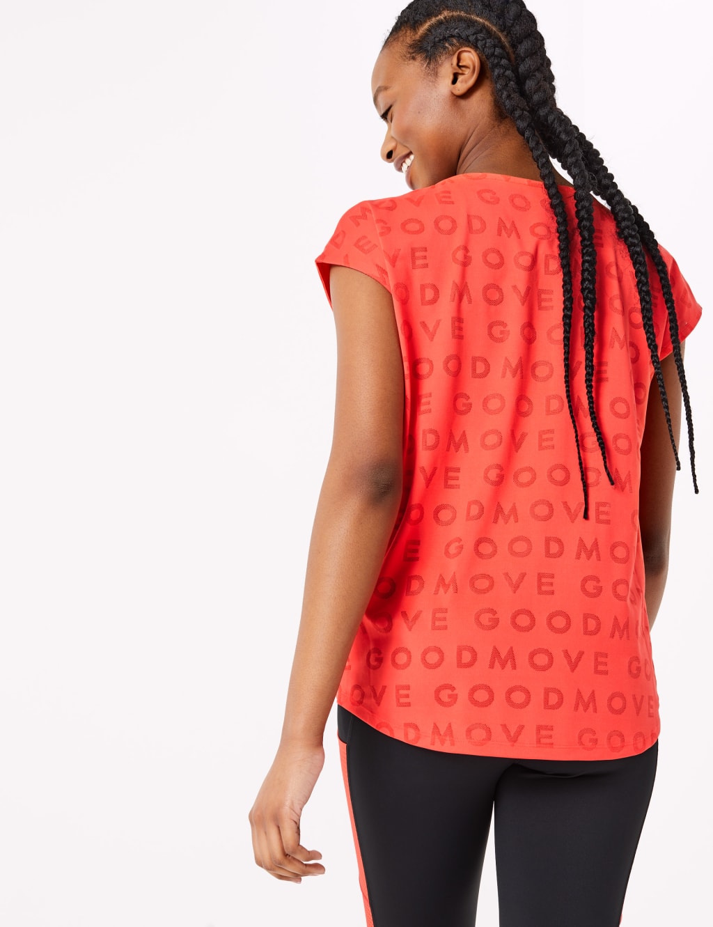 Jacquard Short Sleeve Top 4 of 4