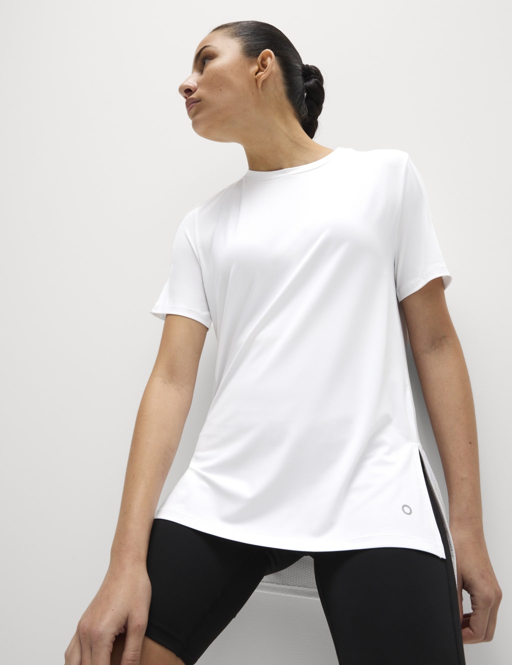 Scoop Neck Mesh Back T-Shirt 3 of 5