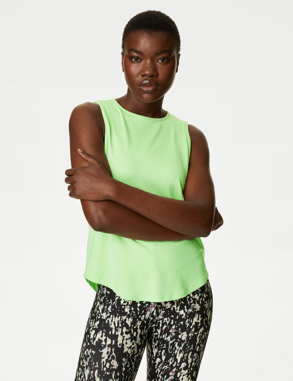 Scoop Neck Relaxed Vest Top 4 of 6