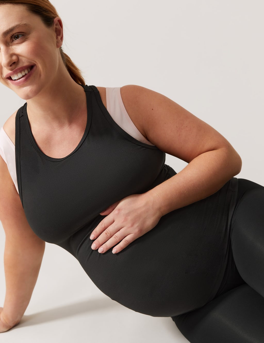 Maternity Scoop Neck Sleeveless Vest Top 1 of 7