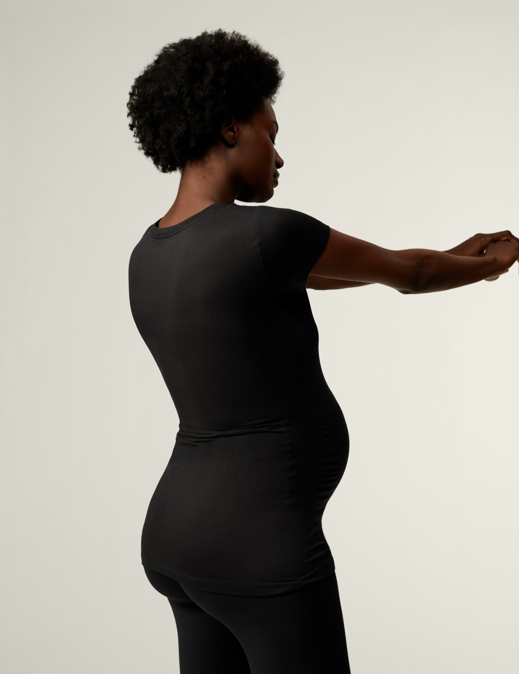 Maternity Scoop Neck T-Shirt 6 of 7
