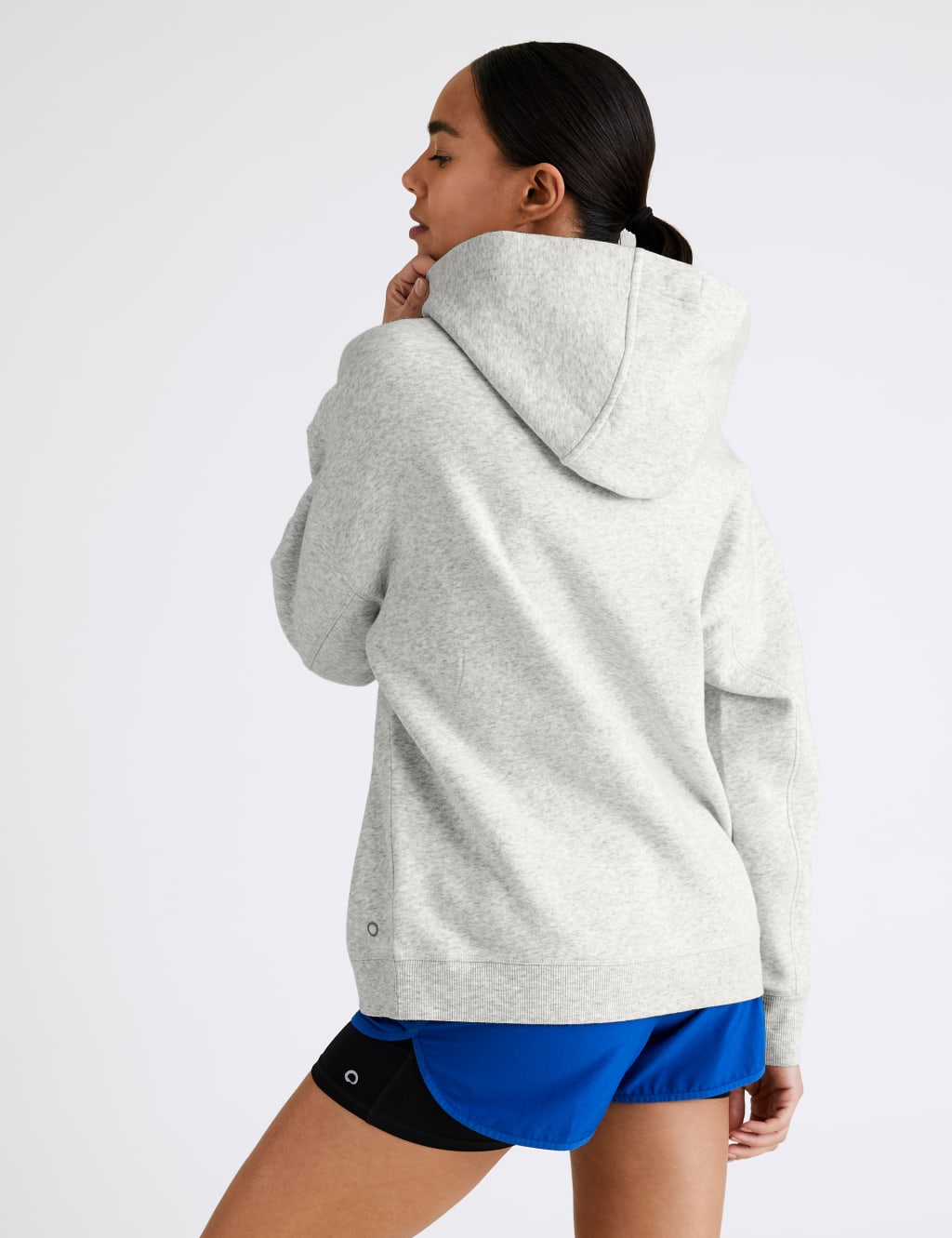 Cotton Rich Relaxed Boxy Hoodie 4 of 5