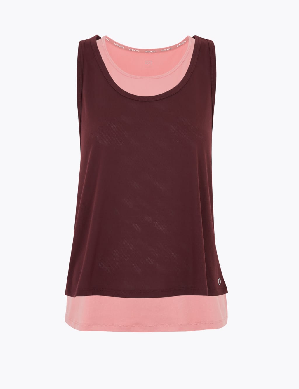 Scoop Neck Double Layer Vest Top 1 of 1