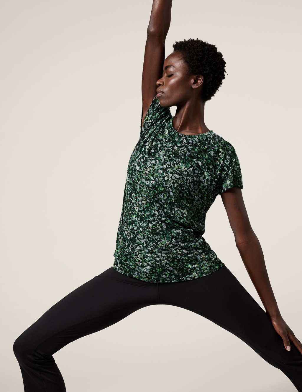 Yoga tops with short sleeves best sale