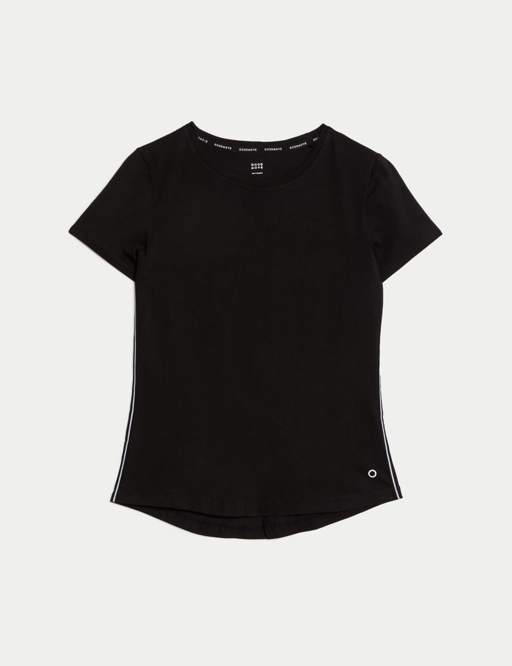 Cotton Rich Side Stripe T-Shirt 1 of 2