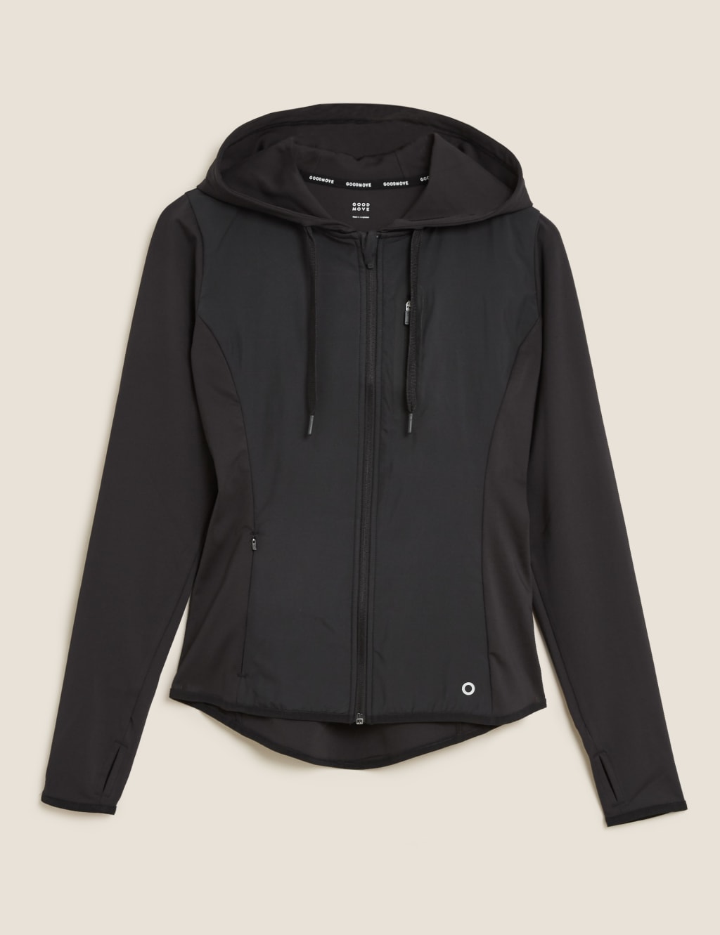 Padded Hooded Running Jacket Goodmove M S