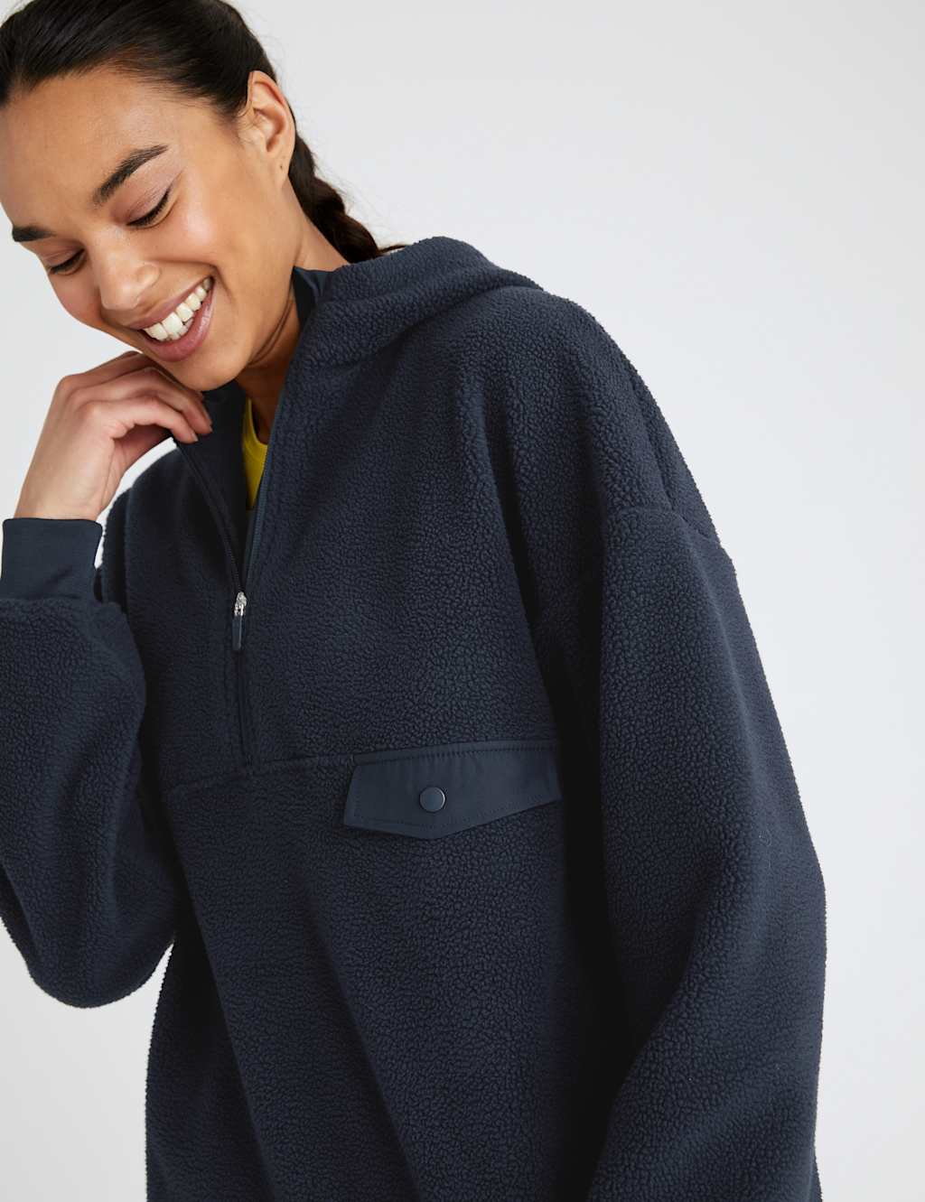 Half Zip Hooded Fleece 4 of 8
