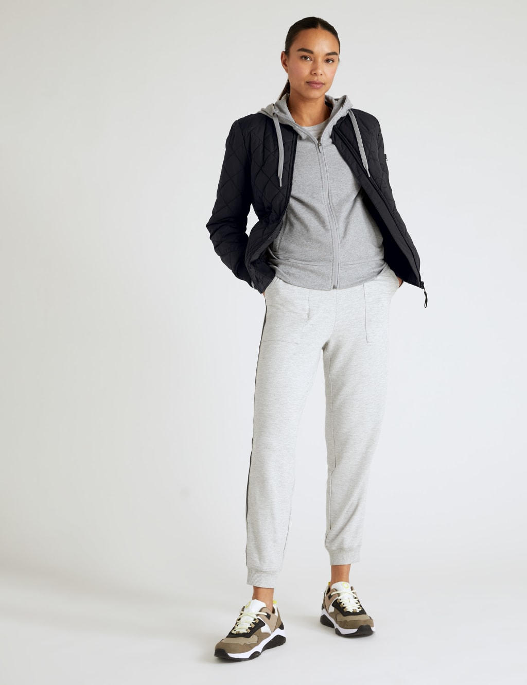 Quilted Borg Lined Bomber Jacket 5 of 6