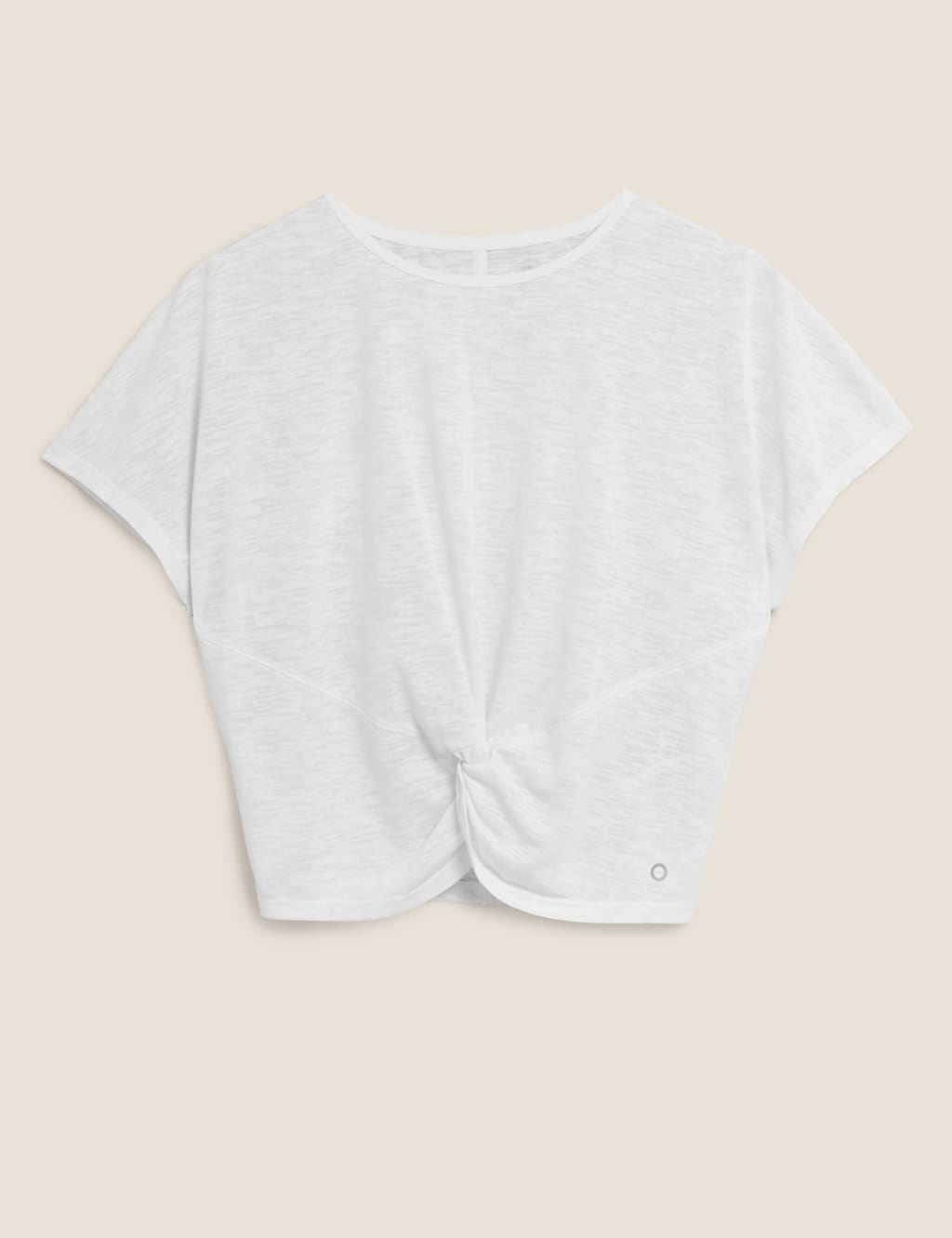 Lightweight Twist Front Cropped Top 2 of 7