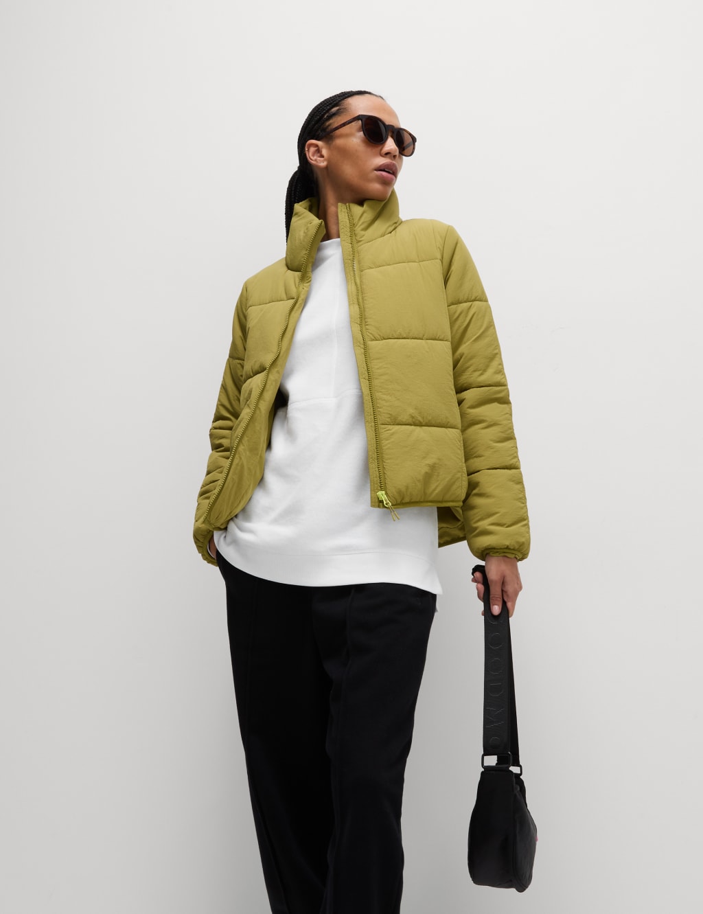 Cotton Rich Brushed Longline Sweatshirt 3 of 5