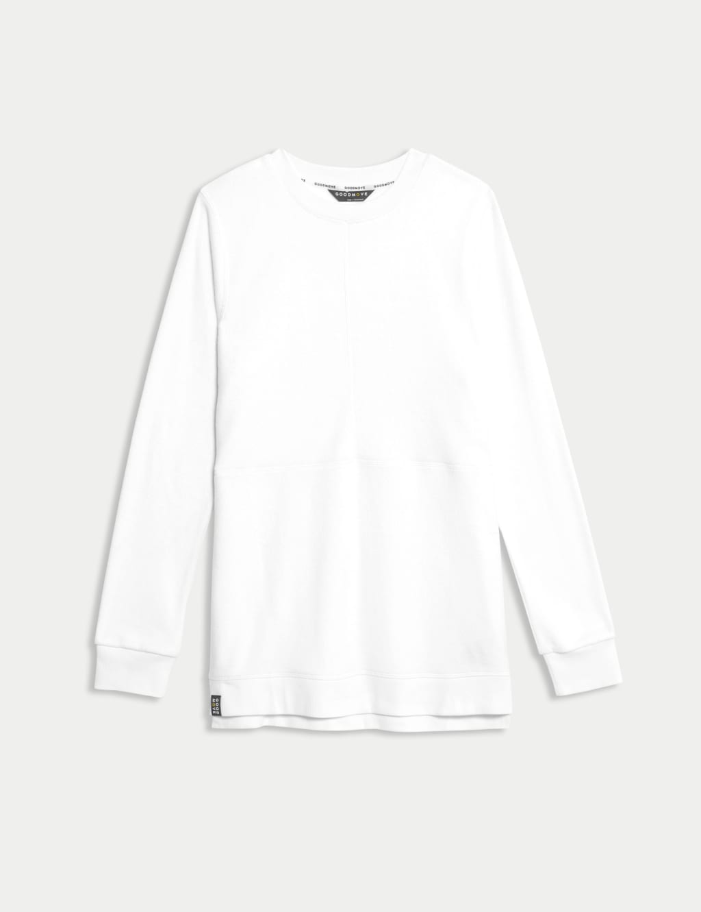 Cotton Rich Brushed Longline Sweatshirt 2 of 5