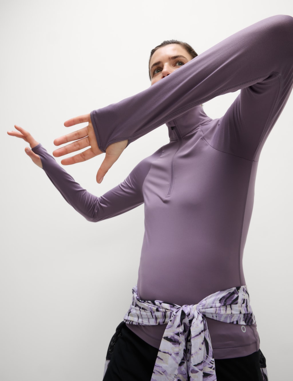 Ultraheat Funnel Neck Running Top 3 of 6
