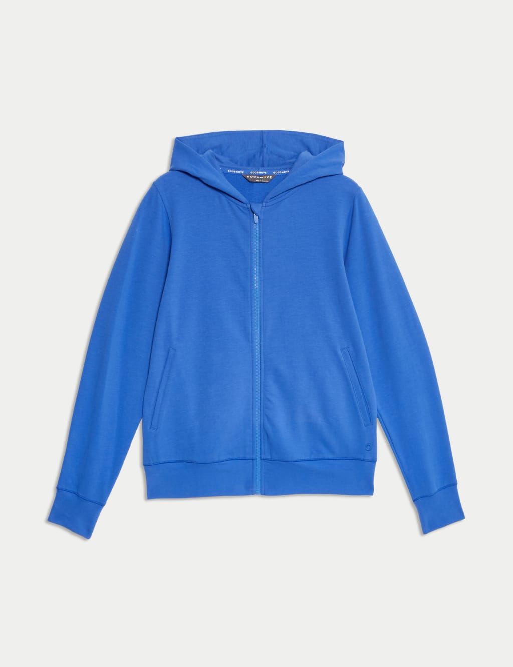 Cotton Rich Relaxed Zip Up Hoodie 2 of 6