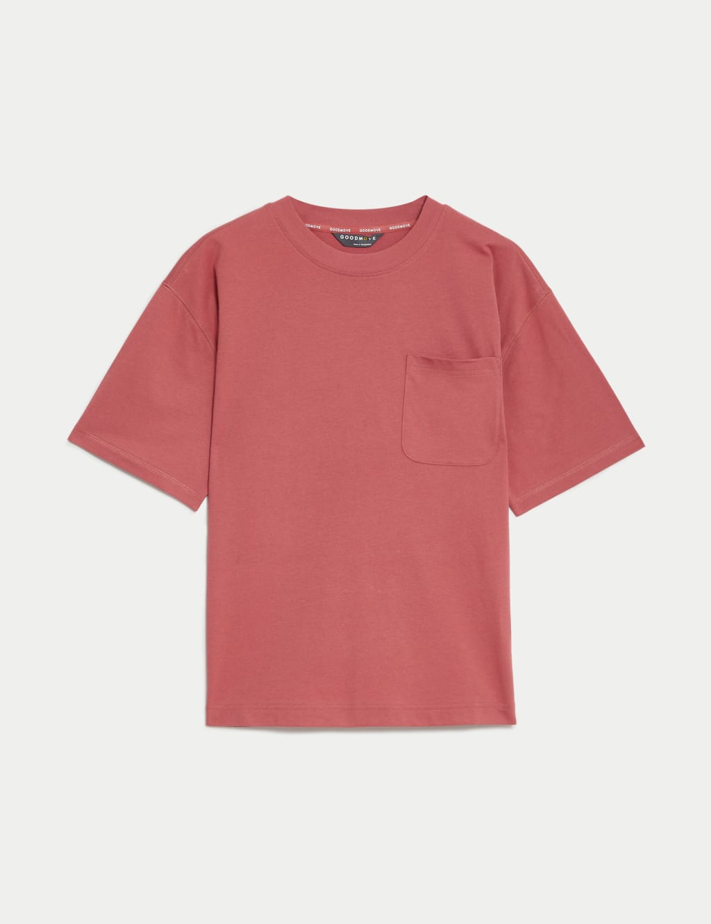 Pure Cotton Crew Neck Boxy T-Shirt 2 of 6