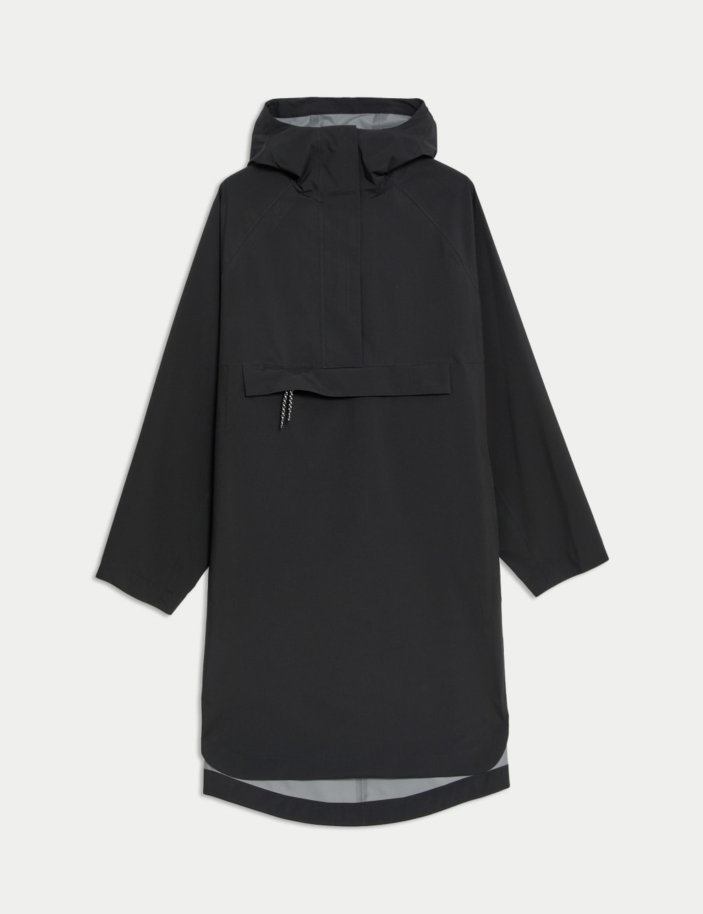 Poncho coat with hood sales