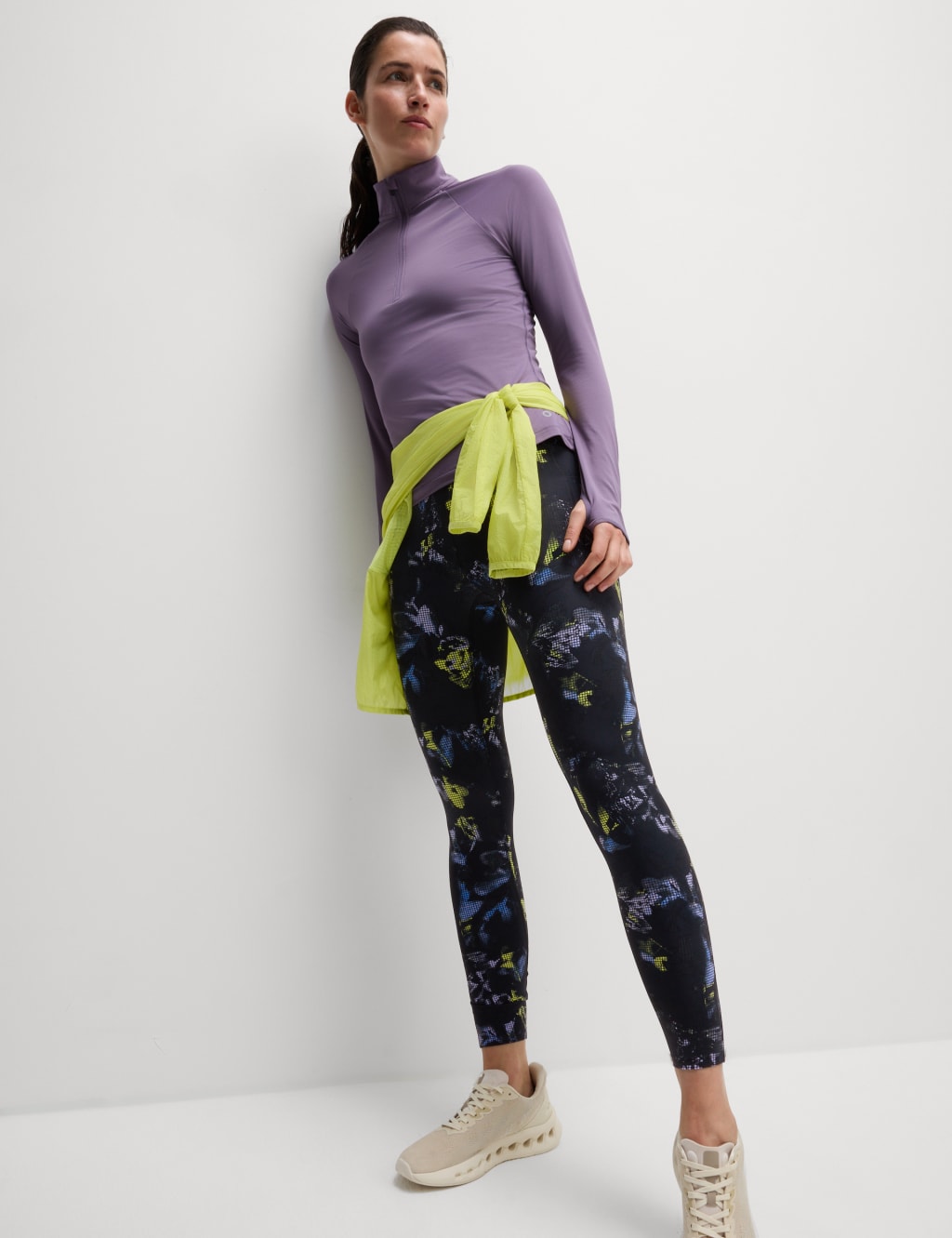 Go Train Printed High Waisted Gym Leggings 3 of 6