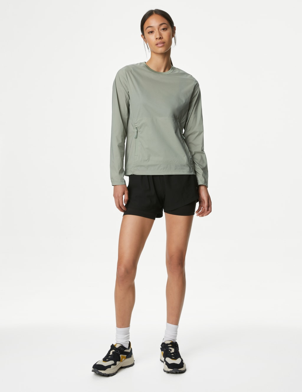 Lightweight Crew Neck Packable Walking Top 1 of 6