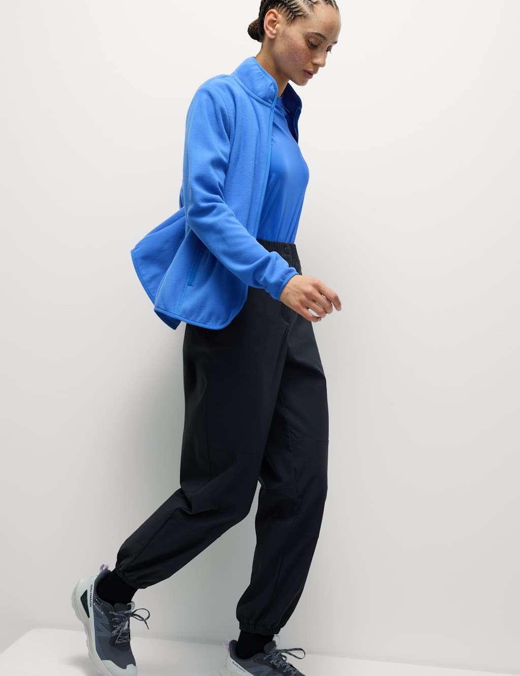 Thermal Zip Up Funnel Neck Fleece 4 of 6