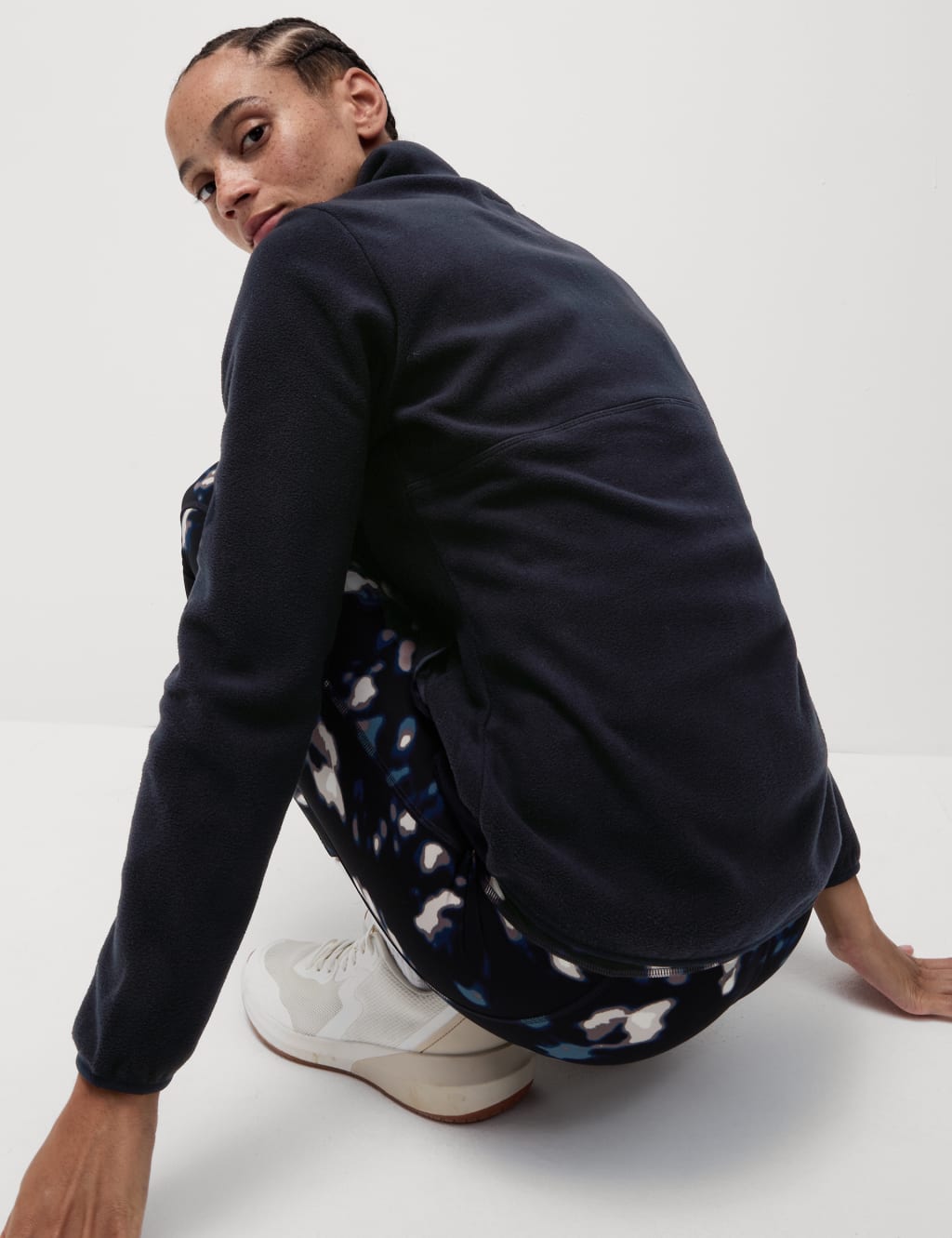 Thermal Zip Up Funnel Neck Fleece 4 of 5