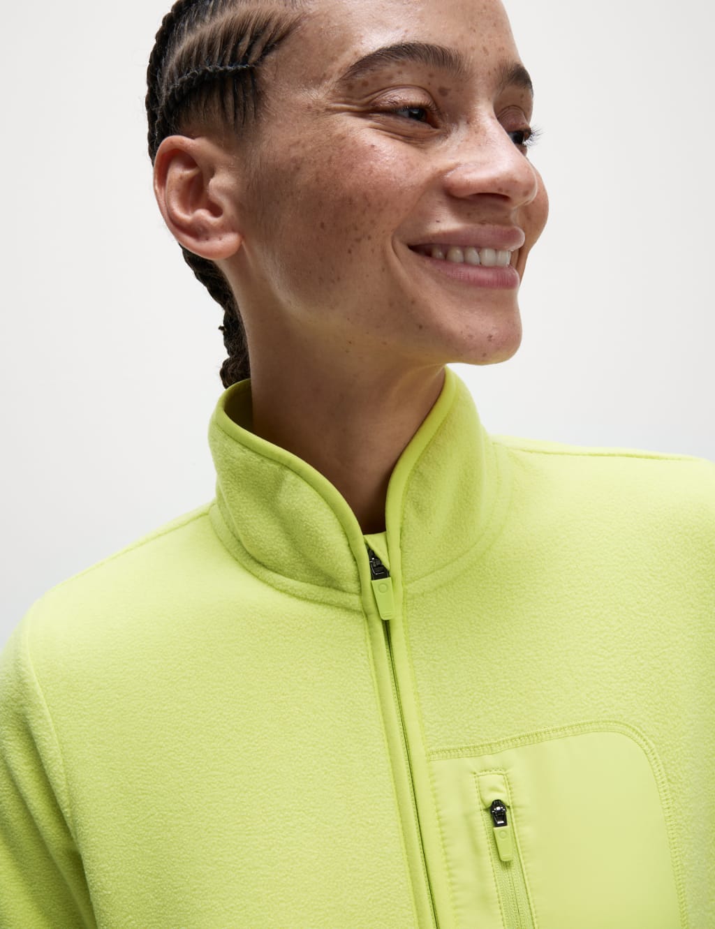 Thermal Zip Up Funnel Neck Fleece 5 of 7