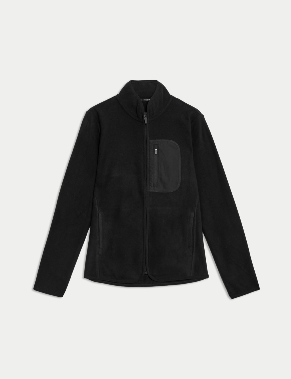 Thermal Zip Up Funnel Neck Fleece Goodmove M S