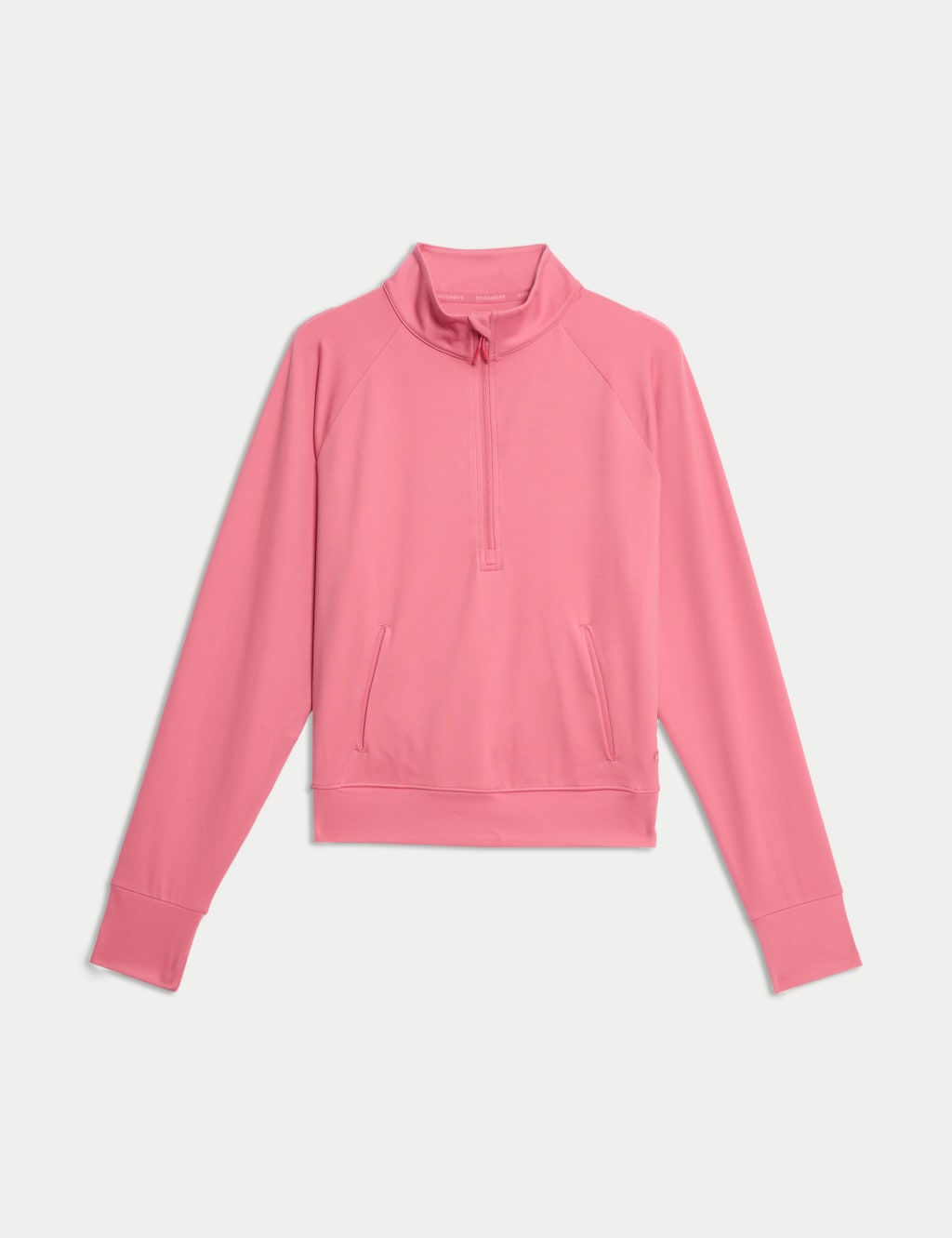 Funnel Neck Half Zip Yoga Top 2 of 5