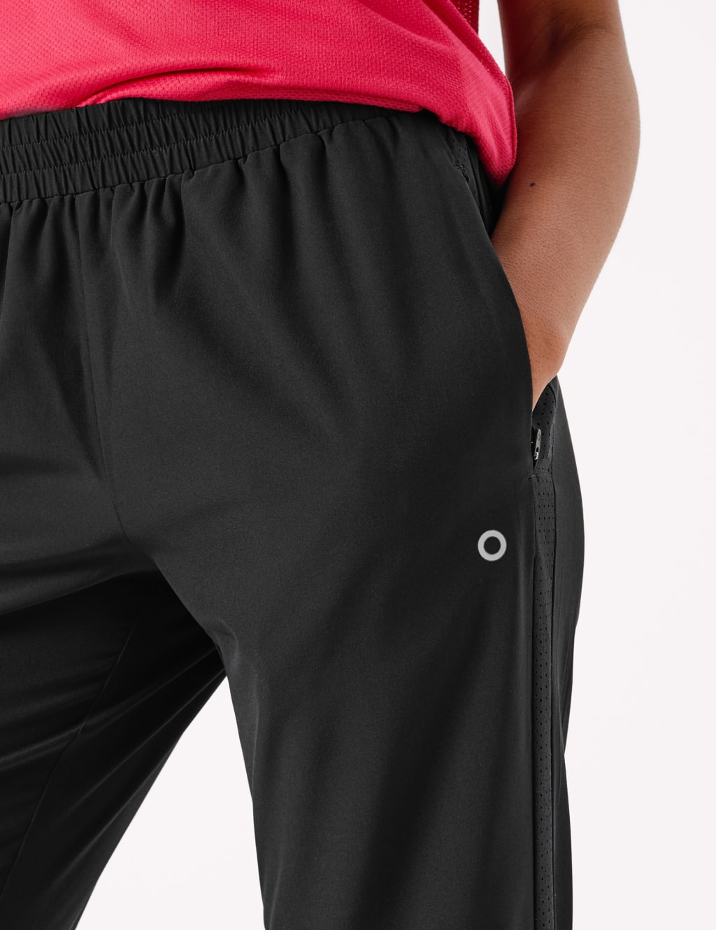 Woven Cropped Joggers 3 of 5