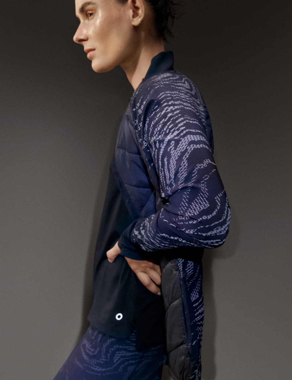 Reflective Running Jacket with Stormwear Goodmove M S