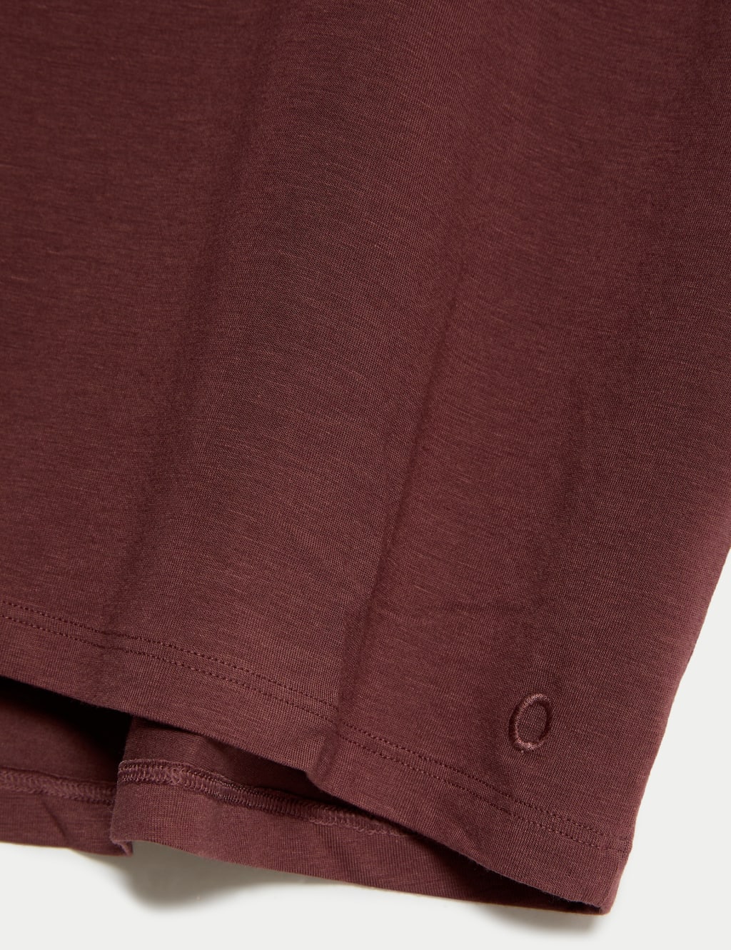 Modal Blend Lightweight Tie Back T-Shirt 6 of 6