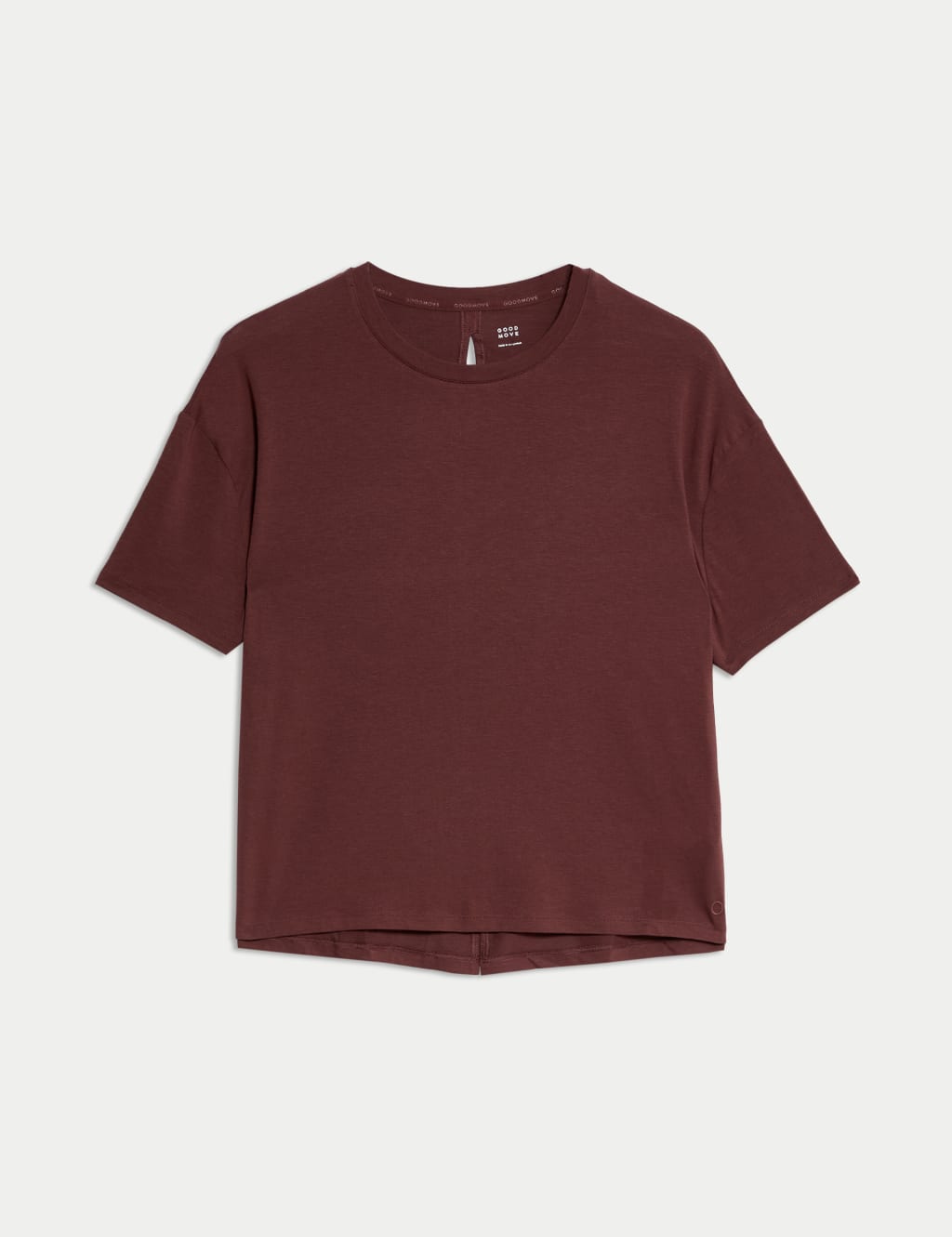 Modal Blend Lightweight Tie Back T-Shirt 2 of 6