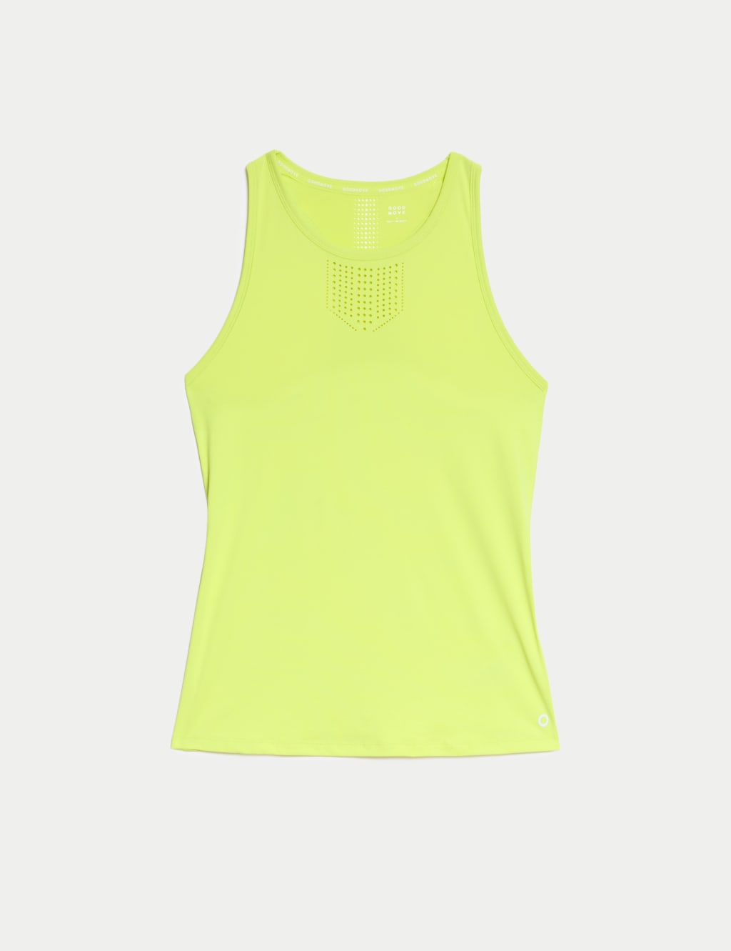 Racerback Laser Cut Fitted Vest Top 2 of 4
