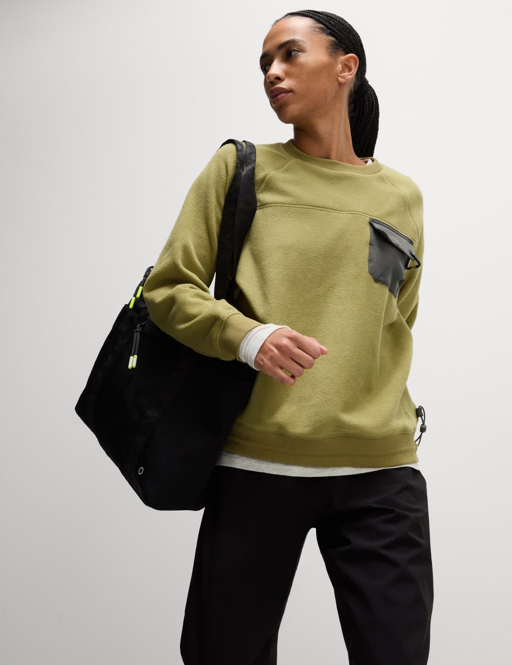 Sweatshirt with neck cut out cheap