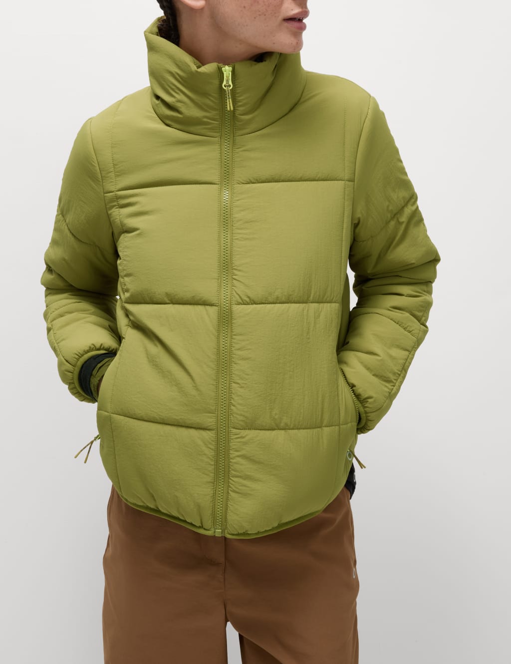 Quilted Funnel Neck Puffer Jacket 5 of 7