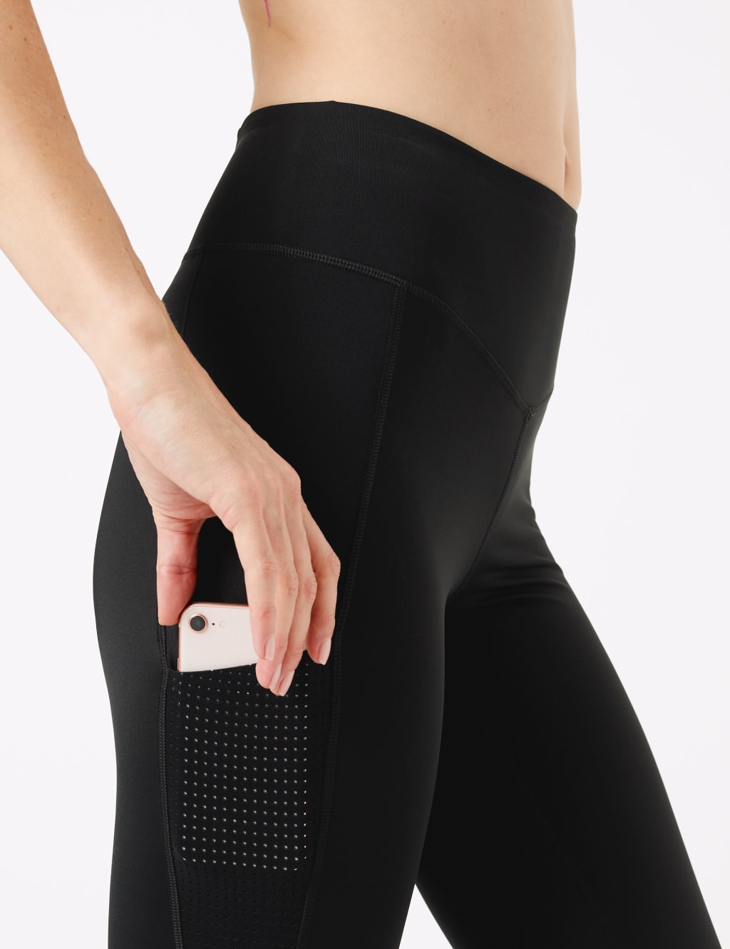 Mesh cropped leggings shop