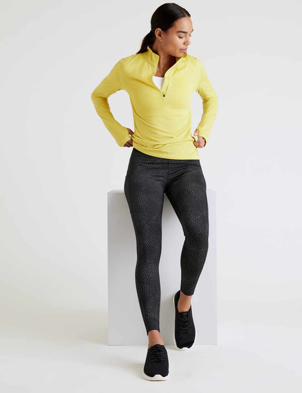 Spotty gym leggings hot sale