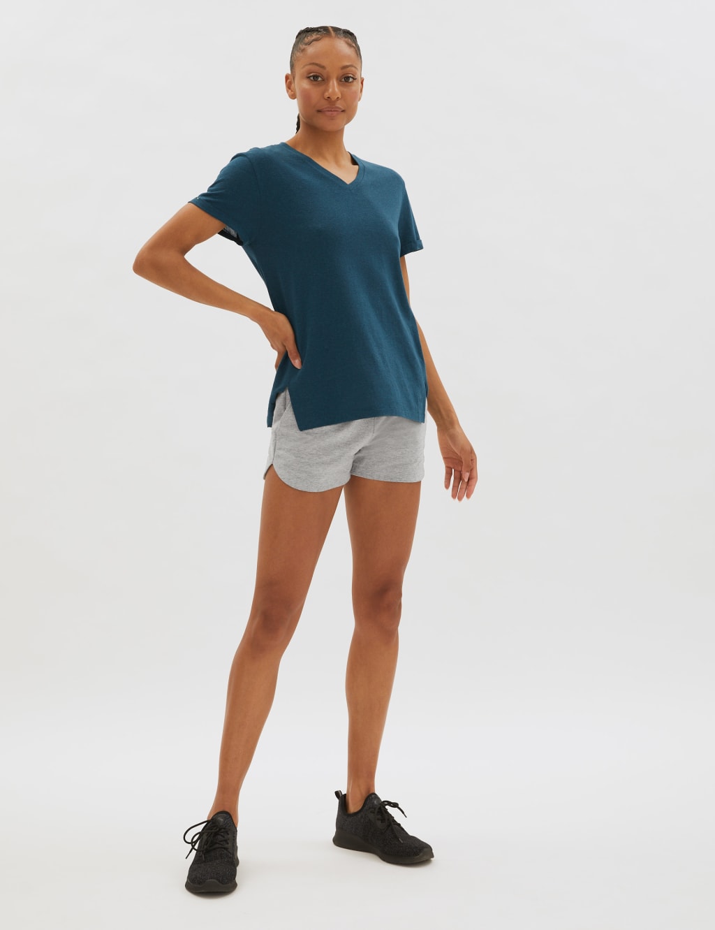 Cotton running shorts on sale