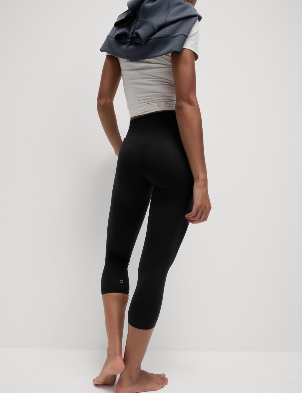 Go Balance Wrap Waist Cropped Yoga Leggings Goodmove M S
