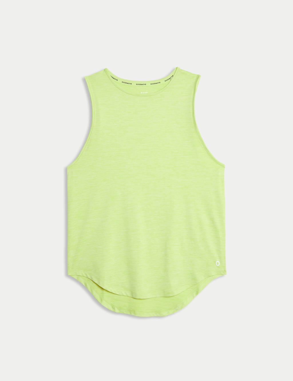 Round Neck Relaxed Vest Top 2 of 6