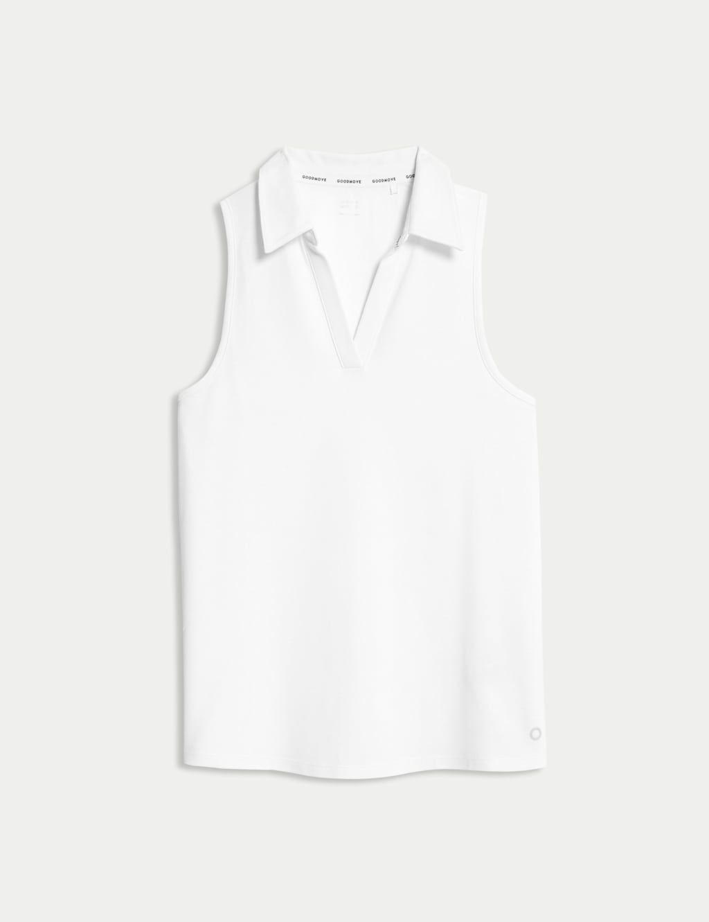 Cotton Blend V-Neck Vest Top 2 of 6