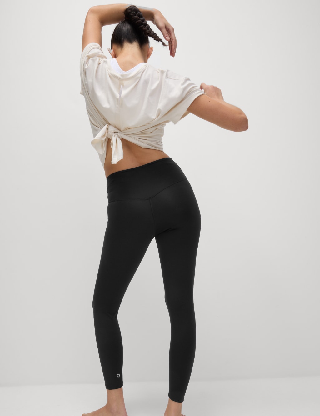 Go Balance Wrap Waist 7 8 Yoga Leggings Goodmove M S
