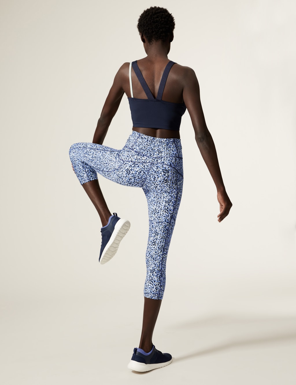 Go Move Printed Cropped Gym Leggings 6 of 8