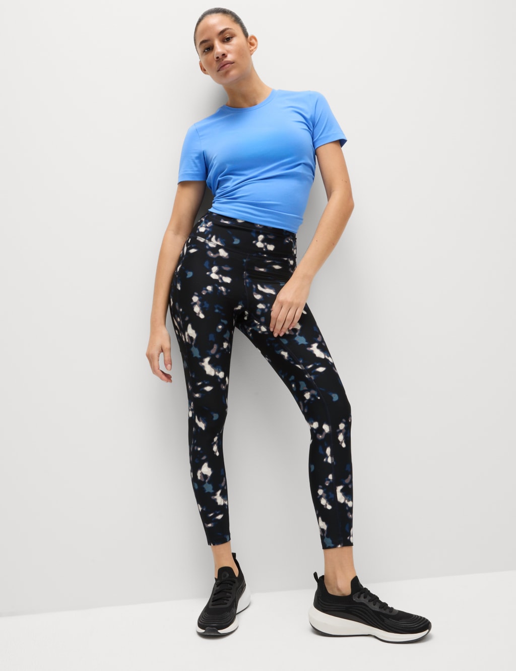 Go Move Printed 7 8 Gym Leggings Goodmove M S