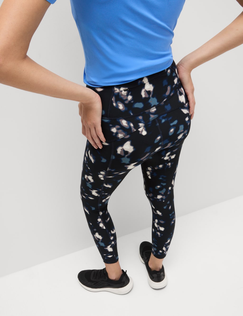 Go Move Printed 7 8 Gym Leggings Goodmove M S