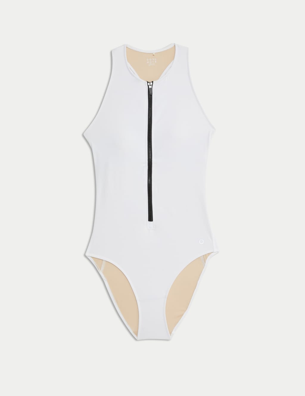 Tummy Control Padded Zip Up Swimsuit 2 of 5