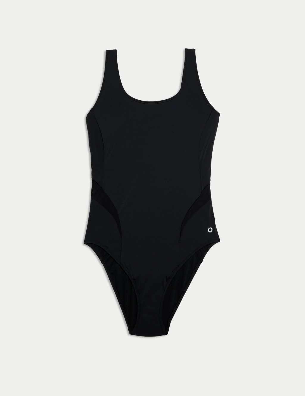 Tummy Control Padded Mesh Panel Swimsuit 2 of 6