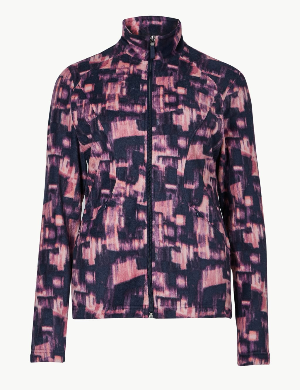 Printed Fleece Jacket 2 of 5