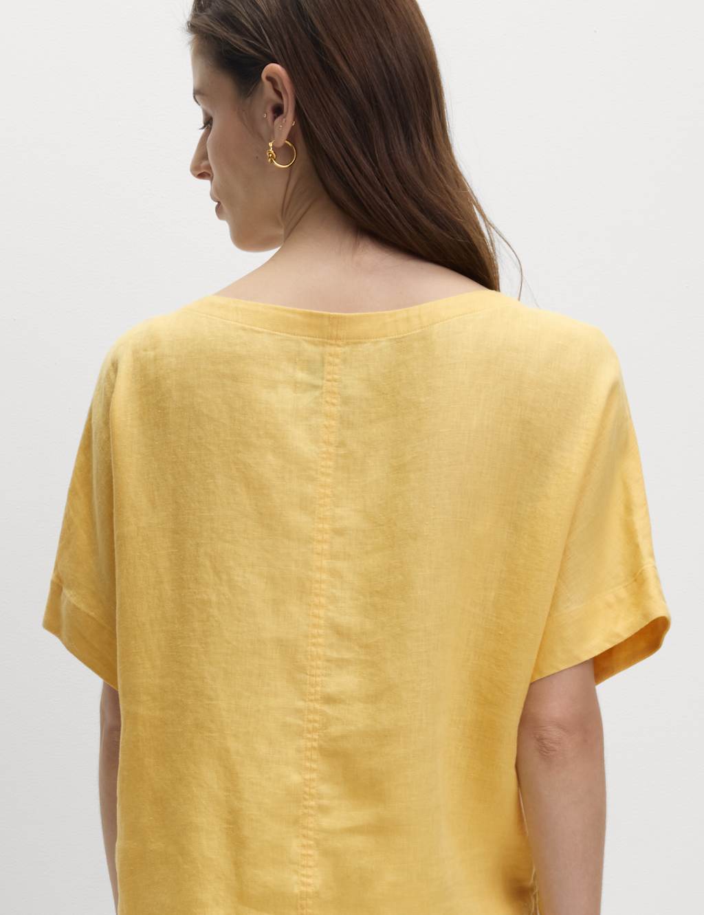 Pure Linen Relaxed T-Shirt 5 of 6